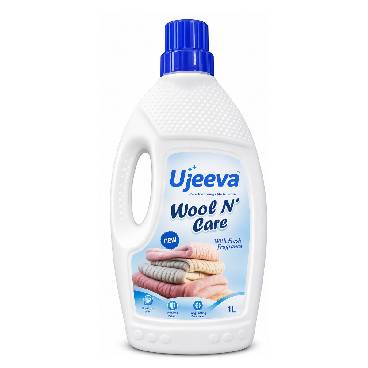 Ujeeva Wool N' Care Liquid Detergent – 1L (With Fresh Fragrance)